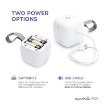 Load image into Gallery viewer, Munchkin Portable UV Sterilizer, Kills 99.99% of Germs in 59 Seconds, White, Mini UV Light Sanitizer Box
