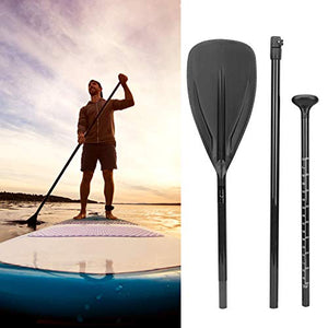 Haowecib Standup Paddles, Kayak Paddle Lightweight and Floating Paddleboard Oar Carbon Fiber for Surfboard Kayak for Inflatable Boat Sail Boat