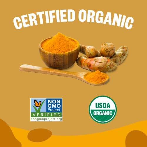 Organic Turmeric Ginger Tea K-Cup Pods, 24 Pods by FGO - Keurig Compat ...