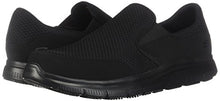 Load image into Gallery viewer, Skechers Men's Black Flex Advantage Slip Resistant Mcallen Slip On - 11 D(M) US
