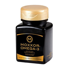 Load image into Gallery viewer, MOXXOR Omega-3 (2 Bottles x 60 Capsules Per Bottle) Omega-3 Supplement 100% from New Zealand – Greenlip Mussel Oil Natural Anti-Inflammatory, GMO Free
