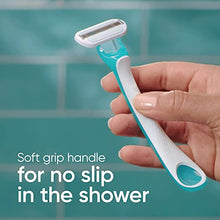 Load image into Gallery viewer, Gillette Venus Tropical Disposable Razors for Women, 3 Count, Designed for a Smooth Shave, Tropical Fragrance Scented Handles
