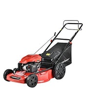 Load image into Gallery viewer, PowerSmart Lawn Mower, 22-inch &amp; 200CC, Gas Powered Self-Propelled Lawn Mower with 4-Stroke Engine, 3-in-1 Gas Mower in Color Red/Black, 5 Adjustable Heights (1.18''-3.02'' ), DB9422SR
