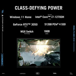 ASUS ROG Flow Z13 (2022) Gaming Laptop Tablet, 13.4” 120Hz FHD+ Display, NVIDIA GeForce RTX 3050, Intel Core i7-12700H, 16GB LPDDR5, 512GB PCIe SSD, Detachable RGB Keyboard, Windows 11, GZ301ZC-PS73