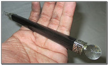 Load image into Gallery viewer, Fantastic Black Tourmaline 3 Faceted Wand Stick Crystal Therapy Faceted Meditation Positive Power Peace Prosperity Health Wealth Family Bonding Relationship
