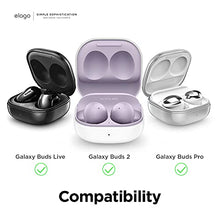 Load image into Gallery viewer, elago Armor Case Compatible with Samsung Galaxy Buds 2 Case (2021) / Galaxy Buds Pro Case (2021) / Galaxy Buds Live Case (2020) [US Patent Registered] [Black]
