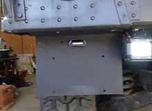 Load image into Gallery viewer, MILITARY HUMVEE LICENSE PLATE HOLDER PJ FRAME + LIGHT - NO DRILLING TO INSTALL - M998 HMMWV
