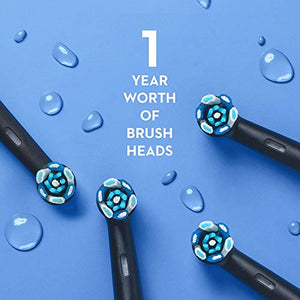 Oral-B iO Series 9 Electric Toothbrush with 3 Replacement Brush Heads, Black Onyx
