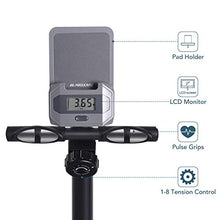 Load image into Gallery viewer, MaxKare Recumbent Exercise Bike Indoor Cycling Stationary Bike with Adjustable Seat and Resistance, Pulse Monitor/Phone Holder (Seat Height Adjustment by Knob)
