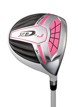 Load image into Gallery viewer, Remarkable Girls Right Handed Pink Junior Golf Club Set for Age 9 to 12 (Height 4'4" to 5') Set Includes: Driver (15"), Hybrid Wood (25, 7, 9 Iron, Putter, Bonus Stand Bag &amp; 2 Headcovers

