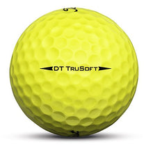 Load image into Gallery viewer, Titleist DT TruSoft Golf Balls, Yellow (One Dozen)
