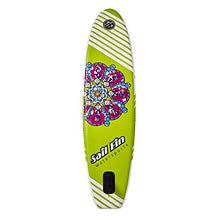 Load image into Gallery viewer, Sail Fin Malaui Inflatable Stand-Up Paddle Board Double Layer, 9' Long, 28" Wide, 5" Thick - Durable and Lighweight, Includes: Dual Action Pump, Backpack, Leash and Paddle
