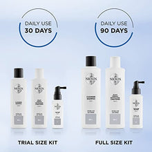 Load image into Gallery viewer, Nioxin System 1 Shampoo &amp; Conditioner Prepack, Natural Hair with Light Thinning, Pumps Included, 33.8 fl oz

