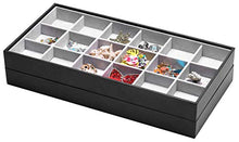 Load image into Gallery viewer, Magic Stackable Jewelry Trays Closet Dresser Drawer Organizer for Accessories, Gadgets &amp; Cosmetics, Storage Display Showcase Holder Box, Set of 5
