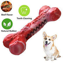 Load image into Gallery viewer, Dog Chew Toys for Aggressive Chewers, Durable Rubber Dog Bones Chew Toys, Interactive Tough Dog Toys for Large Medium Small Dog, Indestructible Dog Toy for Cleaning Teeth and Training (Medium)
