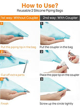 Load image into Gallery viewer, Kootek Cake Decorating Kits Supplies with Cake Turntable, 12 Numbered Cake Decorating Tips, 2 Icing Spatula, 3 Icing Smoother, 2 Silicone Piping Bag, 50 Disposable Pastry Bags and 1 Coupler
