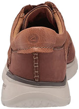 Load image into Gallery viewer, Clarks Men's Gaskill Low Sneaker, Dark Tan Combination, 10.5 Wide
