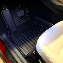 Load image into Gallery viewer, SUPER LINER Tesla Model Y 2020 2021 2022 2023 All Weather Floor Mats Front Rear Cargo Liner Mat, Waterproof Anti-Slip Floor Mat Custom Fit for Tesla, Heavy Duty Floor Mats &amp; Trunk Mat
