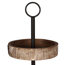 Load image into Gallery viewer, Kate and Laurel DesignOvation White Birch Wood Rustic Decorative 3 Tiered Tray
