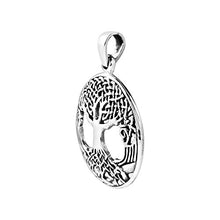 Load image into Gallery viewer, AeraVida Amazing Rare Celtic Tree of Life .925 Sterling Silver Pendant
