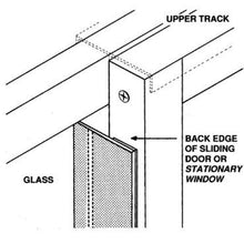 Load image into Gallery viewer, Patio Pacific Sliding Glass Door Draft Stopper, 81", White
