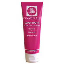 Load image into Gallery viewer, OZNaturals Face Moisturizer Retinol Cream: Super Youth Anti Aging Face Cream with Vitamin C, B5, Shea Butter, Hyaluronic Acid - Day and Night Skin Firming Retinol Moisturizer Wrinkle Cream - 4 Fl Oz
