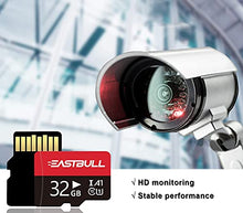 Load image into Gallery viewer, EASTBULL 10-Pack Micro SD Cards 32GB, SD Memory Cards Full HD Video 90MB/s UHS-I U1 Micro SDHC Class 10 for Surveillance Security Cam Action Camera (10 Units)
