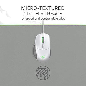 Razer Goliathus Extended Chroma Gaming Mouse Pad: Customizable Chroma RGB Lighting - Soft, Cloth Material - Balanced Control & Speed - Non-Slip Rubber Base - Mercury White