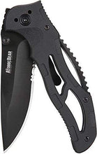 Load image into Gallery viewer, Folding Knife with Half Serrated Stainless Steel Tactical Blade and G10 Handle Perfect for Rescue, Hunting, Survival, Fishing, Hiking, Camping, Climbing, Work, Self Defense
