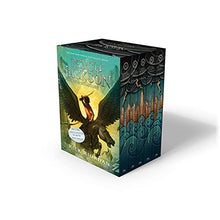Load image into Gallery viewer, Percy Jackson and the Olympians 5 Book Paperback Boxed Set (new covers w/poster) (Percy Jackson &amp; the Olympians)
