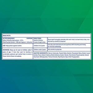 144 Tubes of Freshmint® 0.6 oz. Anticavity Fluoride Toothpaste, Metallic Tube, Tubes do not Have Individual Boxes for Extra Savings, Travel Size