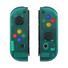Load image into Gallery viewer, eXtremeRate Emerald Green Joycon Handheld Controller Housing with Full Set Buttons, DIY Replacement Shell Case for Nintendo Switch Joy-Con – Joycon and Console NOT Included
