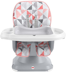 Fisher-Price SpaceSaver High Chair, Rosy Windmill