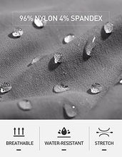 Load image into Gallery viewer, SPECIALMAGIC Hiking Pants for Men Slacks Dress Pants Elastic Waist Casual Tapered Stretchy Slim Fit 32 Grey
