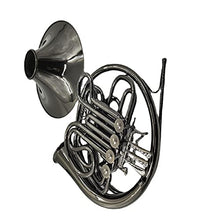 Load image into Gallery viewer, Double French Horn Key B-Flat to F Double-Row Split French Horn Instrument Surface Black Nickel
