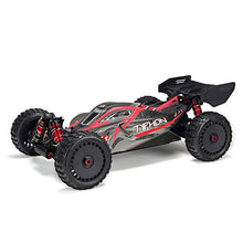 Load image into Gallery viewer, ARRMA RC Car 1/8 Typhon 6S V5 4WD BLX Buggy with Spektrum Firma RTR (Ready-to-Run), Black and Red, ARA8606V5
