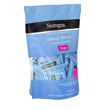 Load image into Gallery viewer, Neutrogena Makeup Remover Facial Cleansing Towelette Singles, Daily Face Wipes to Remove Dirt, Oil, Makeup &amp; Waterproof Mascara, Gentle, Alcohol-Free, Individually Wrapped, 20 ct
