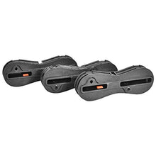 Load image into Gallery viewer, Surfboard Fusion FCS,3 Pack Fin Box,Pvc Fin Box Surfboard Fins Surfing Plugs Set Surf Accessories Kit with 6 Screws And 1 Key
