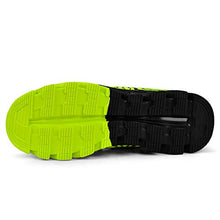Load image into Gallery viewer, MEINIANGUAN Kids Shoes Non Slip Youth Tennis Shoes Lightweight Lace-up Athletic Sports Running Walking Gym Shoes for Boys Girls Green 5 Big Kid
