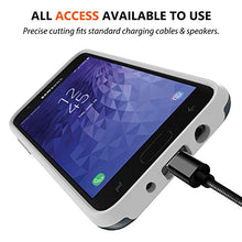 Load image into Gallery viewer, Galaxy J3 2018 Case,SENON Slim-fit Shockproof Anti-Scratch Anti-Fingerprint Protective Cover For Samsung Galaxy 3V J3 V 3rd Gen/Express Prime 3/J3 Star/J3 Achieve/Amp Prime 3,Blue
