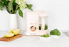 Load image into Gallery viewer, BEABA Babycook Solo 4 in 1 Baby Food Maker, Baby Food Processor, Steam Cook and Blender, Large Capacity 4.5 Cups, Cook Healthy Baby Food at Home, Dishwasher Safe, Rose Gold

