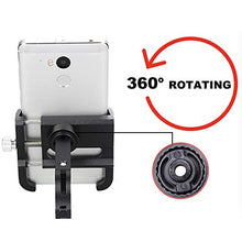 Load image into Gallery viewer, Bicycle &amp; Motorcycle Cell Phone Mount, Aluminum Alloy Bike Mobile Phone Holder with 360° Rotation Adjustable for Mountain Bike, Road Bicycle, Motobike GPS Mount 4 to 6.2 Inch Phone- Red
