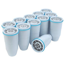 Load image into Gallery viewer, ZeroWater Replacement Filters 12-Pack BPA-Free Replacement Water Filters &amp; ZP-010, 10 Cup Water Filter Pitcher with Water Quality Meter

