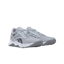 Load image into Gallery viewer, Reebok Women's Nanoflex TR Cross Trainer, Cold Grey/Black/White, 9
