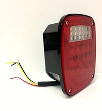 Load image into Gallery viewer, MaxxHaul 80685 Universal Square 12V Combination 38 LED Signal Tail Light - For Truck, Trailer, Boat, Jeep, SUV, RV, Vans, Flatbed ,2 Pack, Regular
