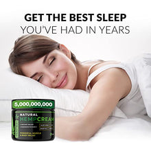 Load image into Gallery viewer, 100% Natural Hemp Cream for Relief from - 30,000,000 Relief Cream - Hemp Oil for Relief &amp; Joint Relief - Doctor Formulated Cream - Hemp Lotion for Relief
