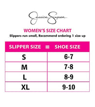 Load image into Gallery viewer, Jessica Simpson Women's Comfy Faux Fur House Slipper Scuff Memory Foam Slip on Anti-skid Sole, Lilac, Large
