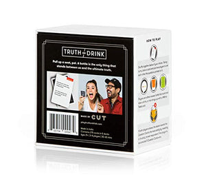 Truth or Drink - Fun Drinking Card Game for Adults, Great for Parties and Game Night