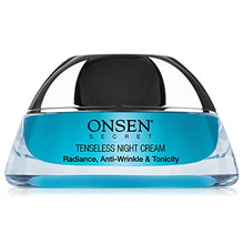Load image into Gallery viewer, Onsen Secret Wrinkle Repair Tenseless Night Face Cream – Dermatologist Recommended Anti-Wrinkle, Radiance and Tonicity Cream – Anti Aging Ultra Boost Facial Cream for Dry Skin &amp; Age Spots 50ml
