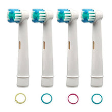 Load image into Gallery viewer, TEQIN 8pcs General Oral B Compatible Electronic Toothbrush Head Replacement for Oral-B EB17-4
